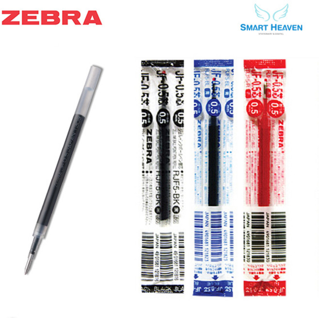 제브라 사라사클립 리필심 JF, 리필심 0.7mm, 레드