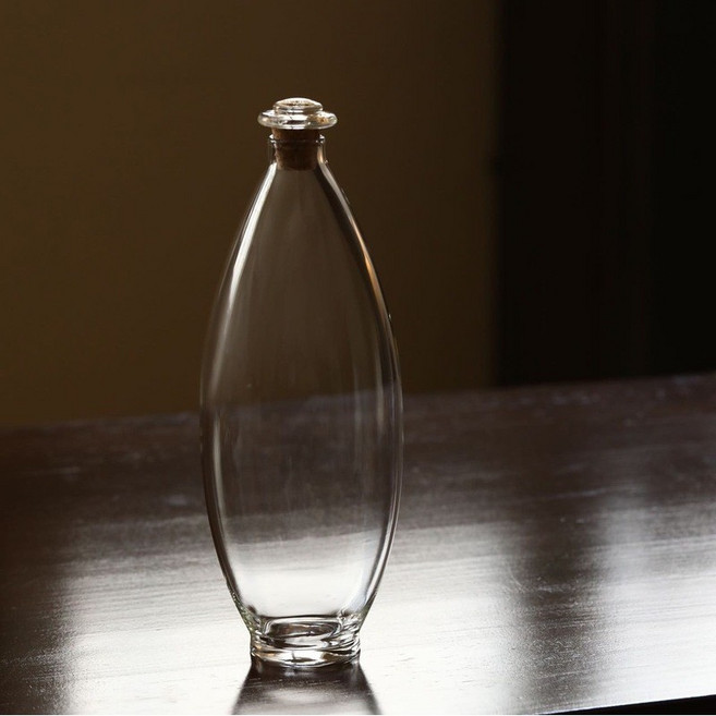 新中式茶壺冷泡瓶 高硼硅玻璃水滴瓶, N/A, 1個, 850ml