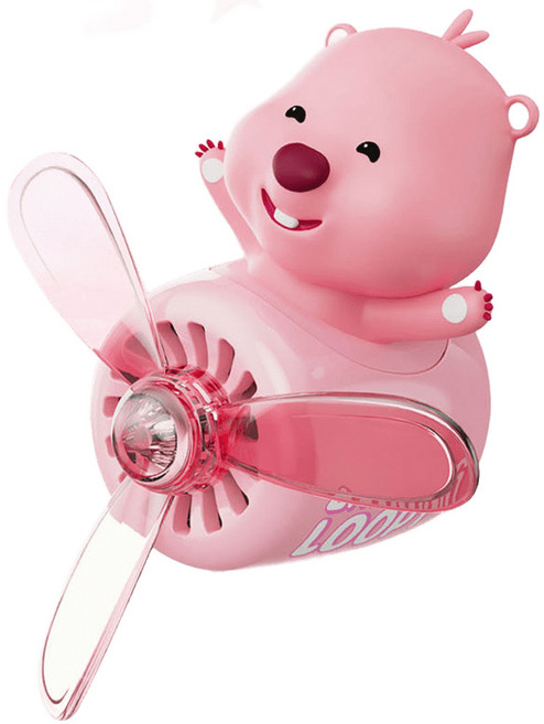 스누피 차량용 방향제 송풍구 프로펠러 탈취 향수 디퓨저 선물용, 라벤더 자스민 2개입, 1개