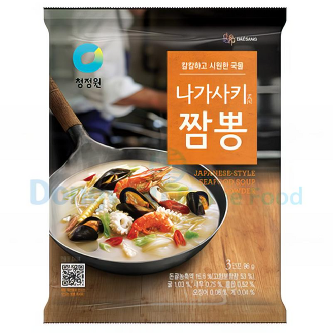 청정원 나가사키 짬뽕 베이스 96g, 1개