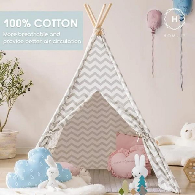Homlly Teepee Tent for Kids, 1개