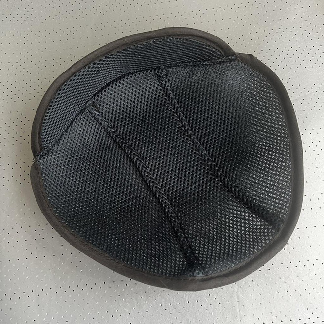安全帽上的額頭吸汗墊棉騎行頭盔內襯墊套通用帽芯帽襯皮透氣通風, 吸汗墊 黑色