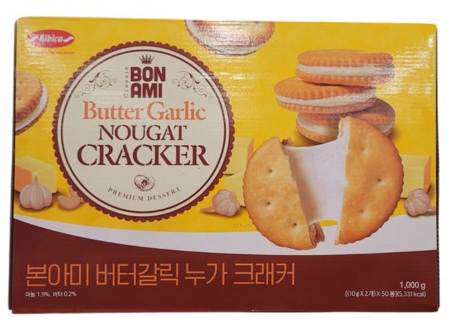 본아미 버터 갈릭 누가크래커, 1개, 1kg