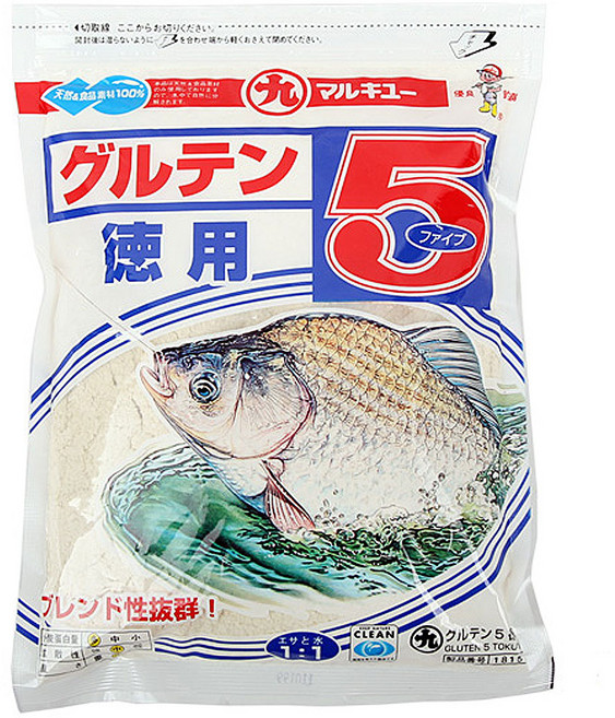 마루큐 글루텐5덕용 바닐라향 전전후 민물붕어떡밥 대물낚시미끼 바닥 중층 내림 관리터 노지, 단품, 1개