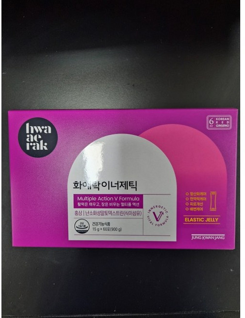 정관장 화애락 이너제틱 건강기능식품, 900g, 1개