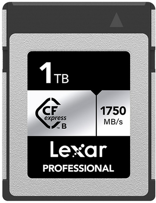 렉사 프로페셔널 CF 익스프레스 타입B 메모리카드 실버시리즈 LCXEXSL001T-RNENC, 1TB, 1개