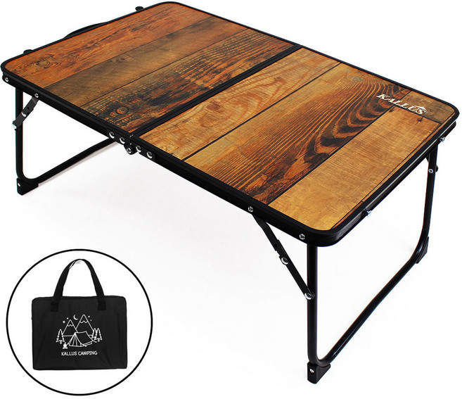 칼루스 캠핑 미니 테이블 600mm + 가방포함, 정품