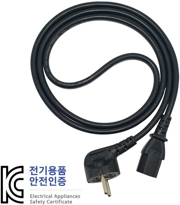 생산 컴퓨터 전원 파워 케이블 220V 10A 벌크 1M kkr+56135be, 6개