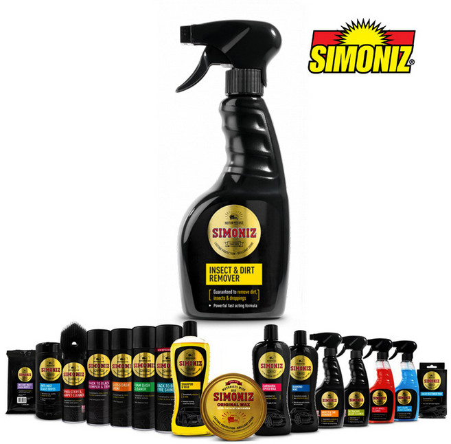 영국 시모나이즈 버그 제거제 insect & dirt remover, 시모나이즈 차량용 버그클리너 벌레제거제 청소버킷, 1개, 500ml