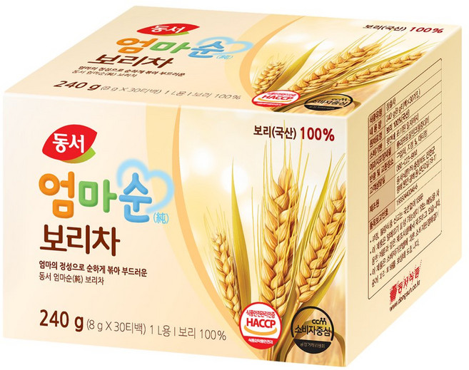동서 엄마순 보리차, 8g, 30개입, 5개