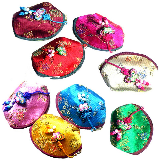 (주)파앤카코리아 전통 누비 지갑 카드 동전지갑