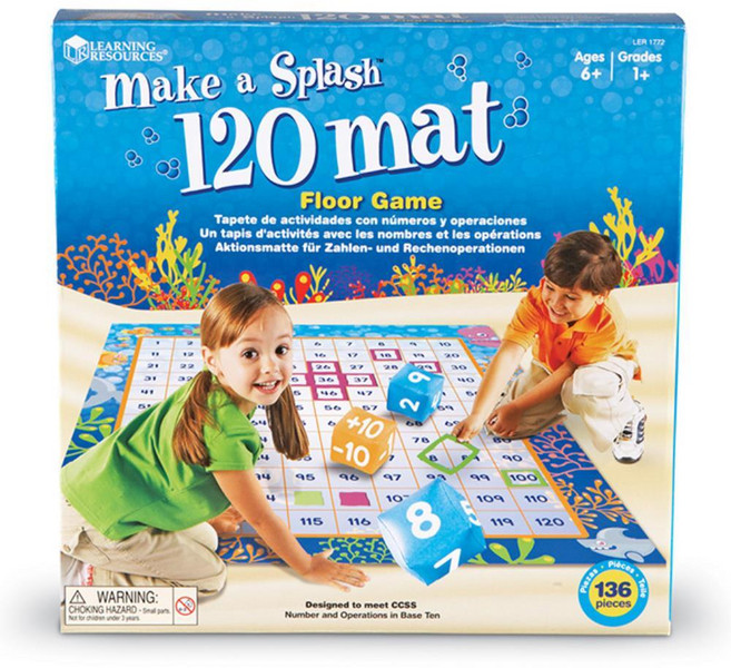 덧셈뺄셈 기초연산 120수배열매트 주사위카드 조카선물