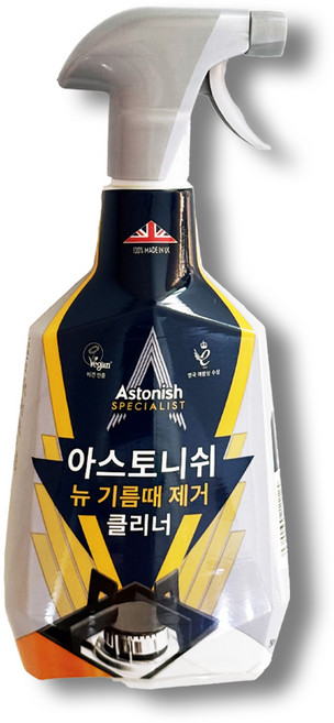 아스토니쉬 주방 찌든때 후드청소 초강력 기름때 제거제, 1개, 750ml