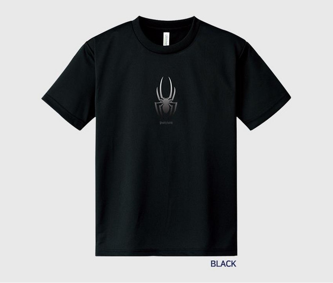 포이즌 X POISON X 독거미 기능성 쿨론티 반팔 티셔츠