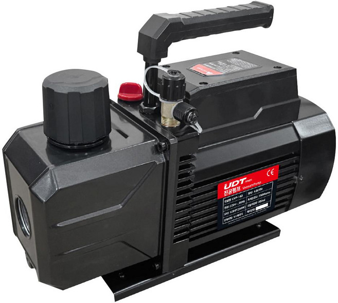 UDT 진공펌프 에어컨 냉매회수 유선 오일식 UVP-140, 1개