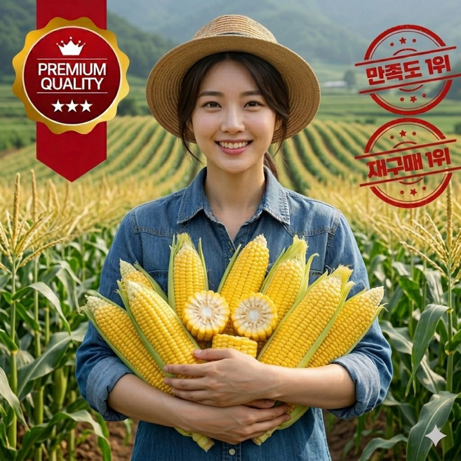 농장직송 차별화된 밀양 의령 고당도 특상품 프리미엄 초당옥수수, 1개, 특 10개입
