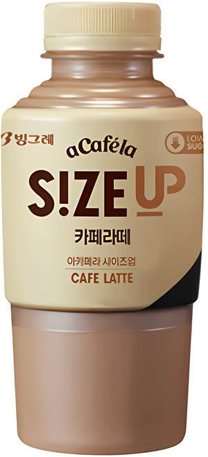 빙그레 아카페라 사이즈업 카페라떼 350ml x 20pet, 20개