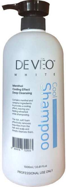 드베 쿨 샴푸 1000ml 미용실 대용량 두피 쿨링 청소년 냄새 민트, 1개, 1L