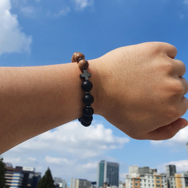 가톨릭팔찌 커플 이쁜 천주교 묵주 팔찌