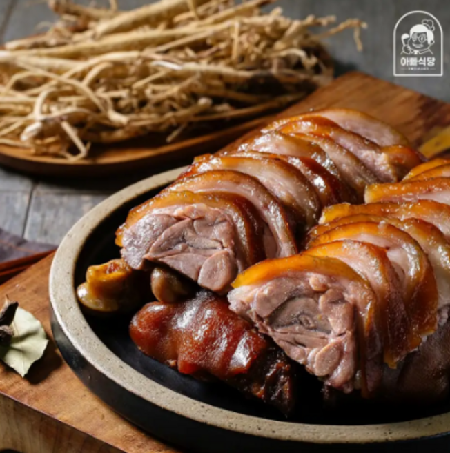 황기품은 냉장 순살족발 300g X3팩 총900g(새우젓소스 3봉증정), 3개