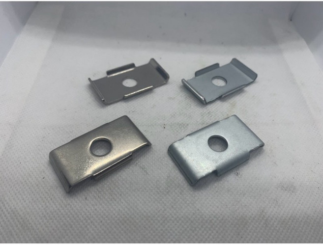 侑欣五金 C型鋼 方型壓塊 墊片 華司 不銹鋼 鐵鍍鋅 台灣製造 三分孔, 1個, 三分孔,鐵鍍鋅