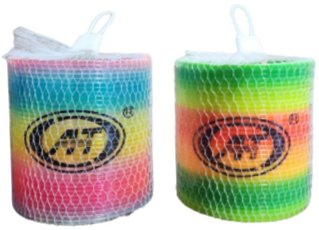 슬링키스프링 AT 씨야티앤 트릭기술용 스프링장난감 2종, 슬링키 스프링 : 타입A +타입B, 2개