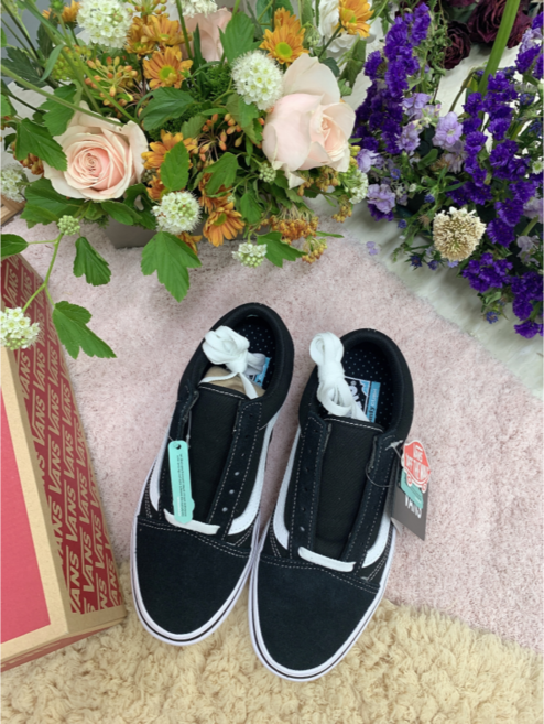 반스 데일리 스니커즈 컴피쿠시 올드스클 블랙 VN0A3WMAVNE1