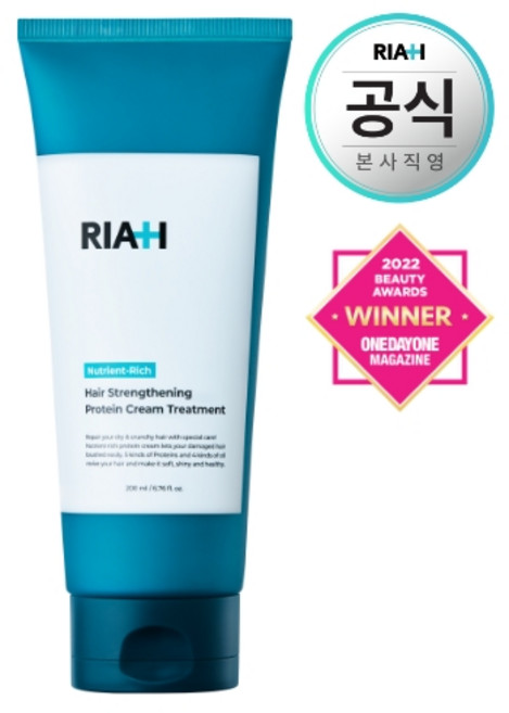 라이아 모발코어강화 고영양 단백질크림 헤어 트리트먼트, 200ml, 1개
