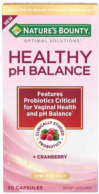 네이처스바운티 헬시 Ph 밸런스 프로바이오틱스 캡슐 30정, 1개 - 쿠팡