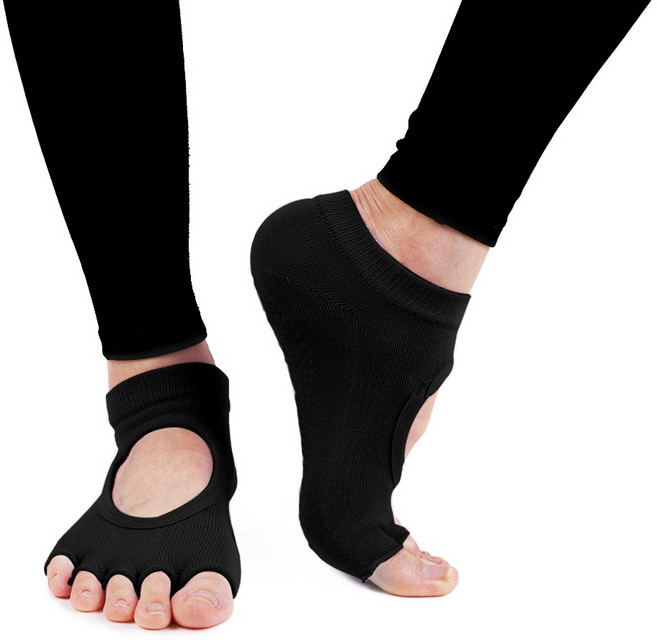 데비 님프 논슬립 컷토우 요가삭스