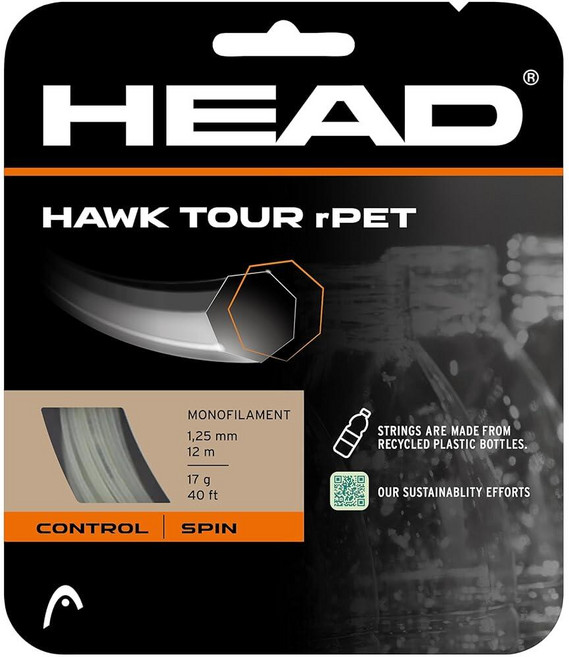 HEAD Hawk Tour rPETTennis 스트링 (세트)