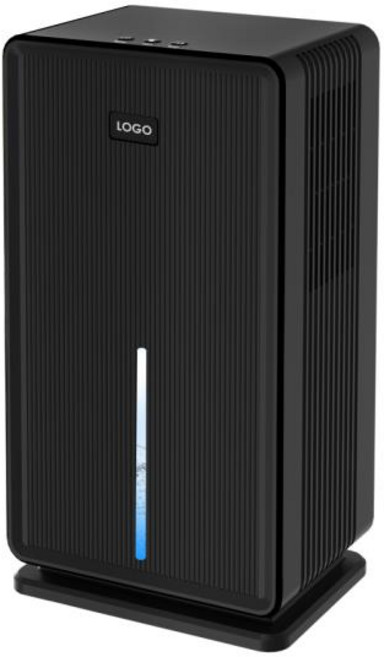 가정용 대용량 제습기 및 공기 청정기 전문 수분 흡수기 건조기 2 in 1 3L, 01 Black_04 Au 플러그