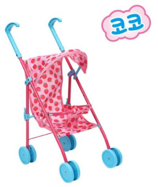 코코인형유모차(1755) / 역할놀이 인형유모차, 1개