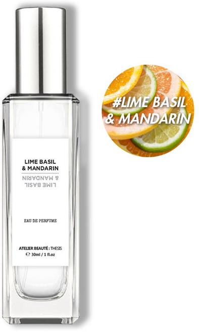 떼시스 라임바질 앤 만다린 상큼한 시트러스 청량 허브향 니치 향수오드퍼퓸, 라임바질 앤 만다린 30ml, 1개, 30ml