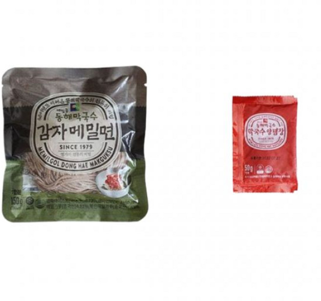 [40년노포맛집] 동해 비빔 막국수 (면 150g + 양념장 50g) 8개, 1개