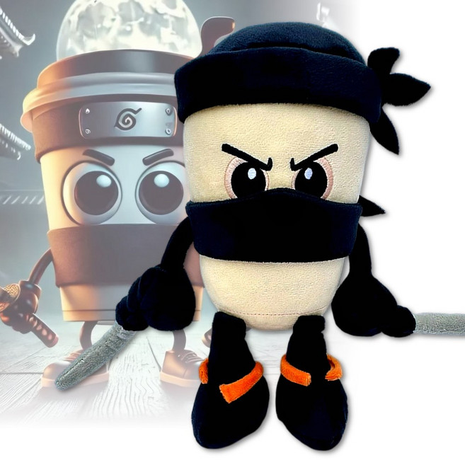 차홍마켓 이탈리안 브레인롯 인형, 1개, 카푸치노아사시노, 30cm