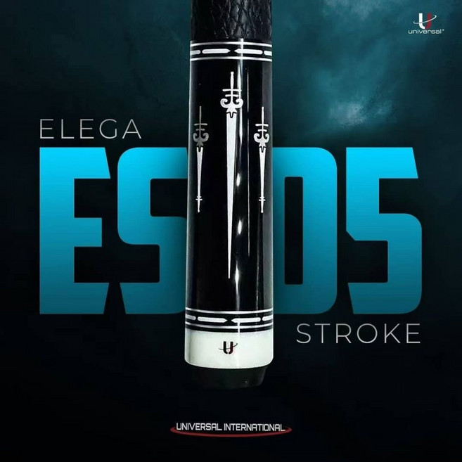 【國華撞球】universal 環球ES系列六款快速牙撞球桿, 1個, ES05