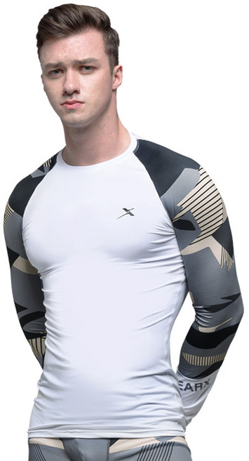 기어엑스 뉴 스포츠 플러스 남성 긴팔 라운드04-2(화이트카모)