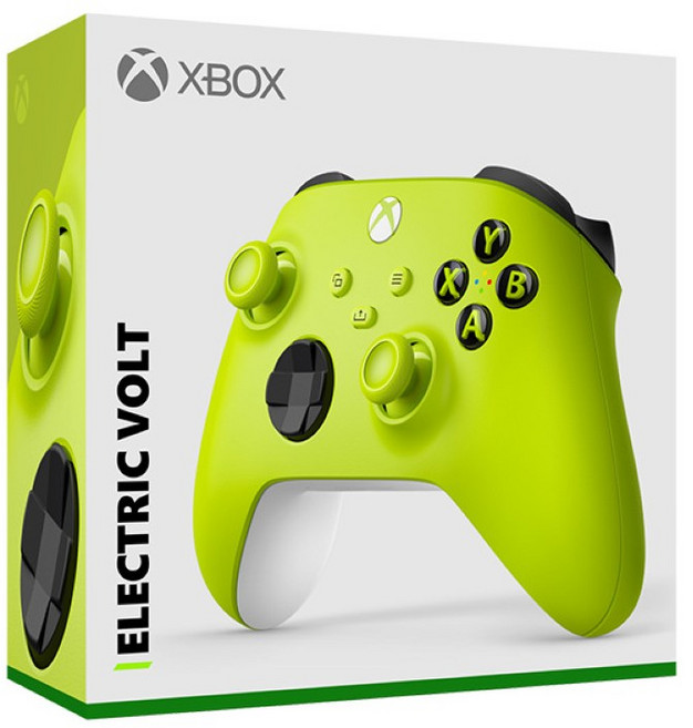 마이크로소프트 Xbox 4세대 무선 컨트롤러- 일렉트릭볼트 국내정발 새제품, 1개