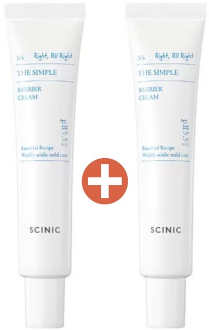 [싸이닉] 더 심플 베리어 크림 40ml + 40ml, 5세트