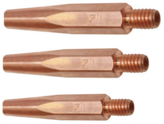 CO2 팁 co2tip 0.8mm 0.9mm 1.0mm 1.2mm 1.4mm 1.6mm 10개단위, 10개