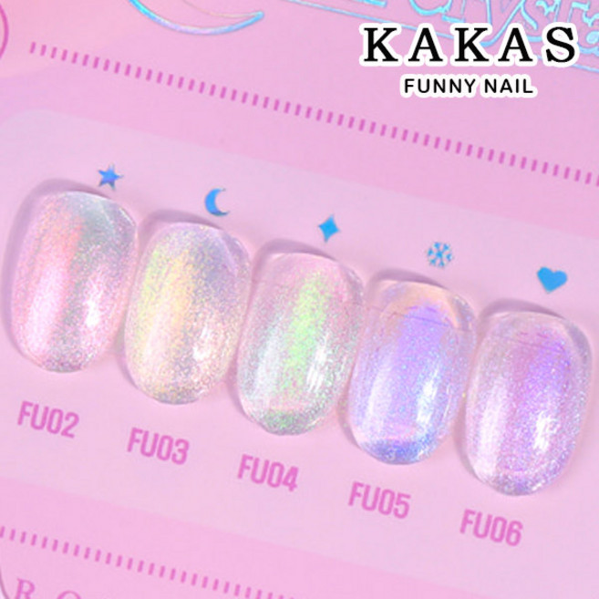 프롬더네일 문크리스탈 5종 / 세트 네일파우더 파우더네일 오로라네일, 문크리스탈 FU-05, 1개