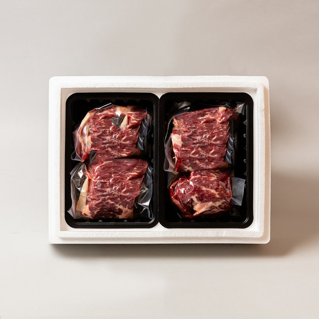 육심전심 솔트에이징 소고기 설 명절 선물세트 1호 등심 부채살, 1개