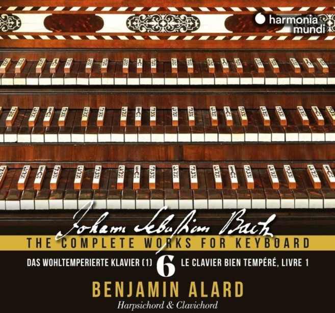 [CD] Benjamin Alard 바흐: 건반 음악을 위한 작품 6집 - 평균율 클라비어 곡 1권