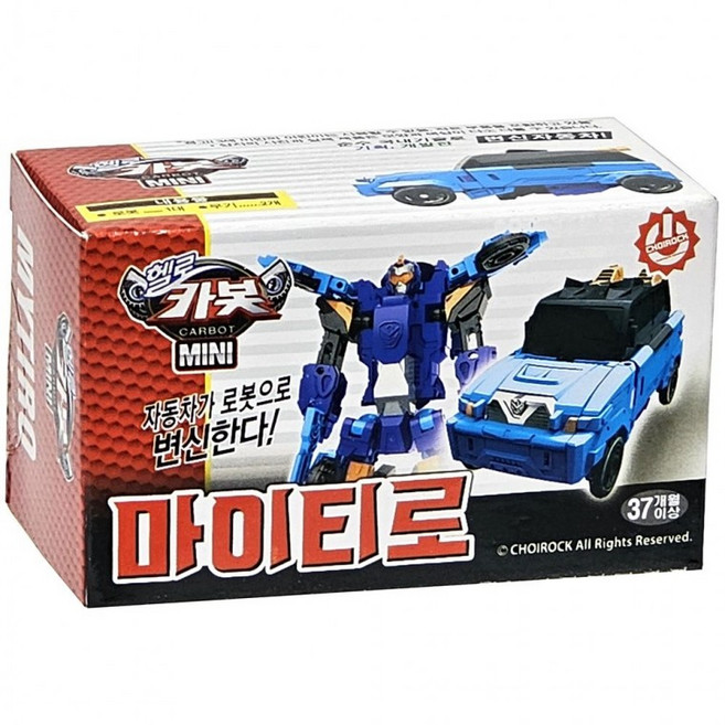 헬로카봇 뉴 미니 마이티로 변신 로봇 장난감 선물, 상세페이지 참조, 1개