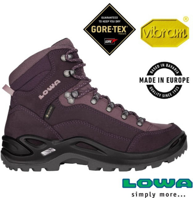 【德國 LOWA】女款 GORE-TEX 防水中筒登山靴 RENEGADE GTX MID 零碼優惠