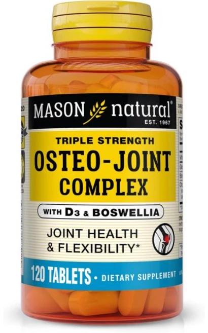 보스웰리아 항염 D3 보스웰리아와 함께 메이슨 내추럴 트리플 스트렝스 골 복합체 된 이동성 유연성 포뮬러 120정 - 쿠팡