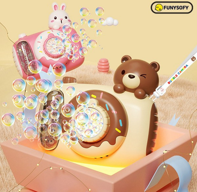 퍼니소피 자동 애니멀 버블 카메라 비눗방울, 토끼