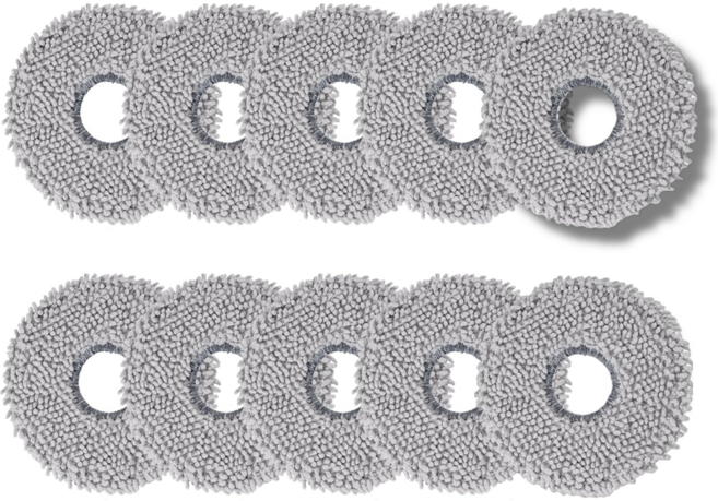 [호환] 멋진공간 에코백스 T30S 콤보 pro 프로 소모품, 10개, 물걸레