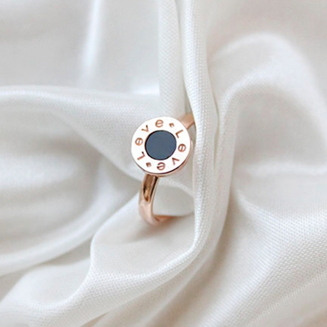 디유아모르 14k 반지 리버셜 오닉스 링